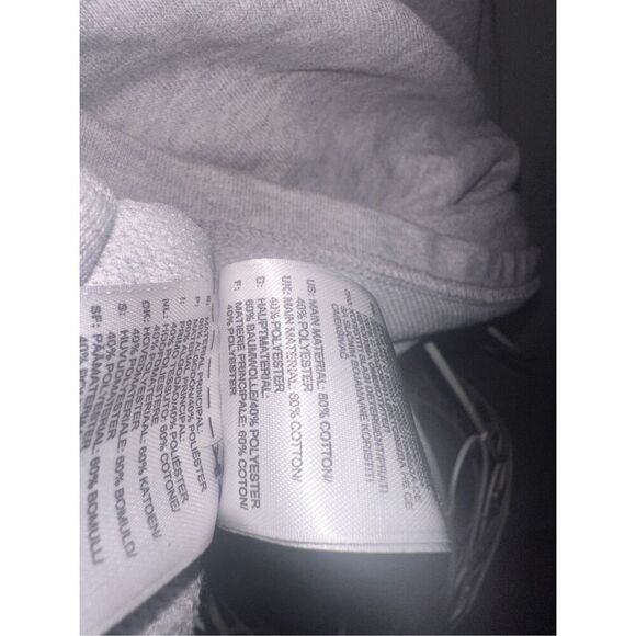 Nice Adidas Crewneck LONG SLEEVE PULLOVER  sweater Womens Size medium grey Good - Picture 7 of 8